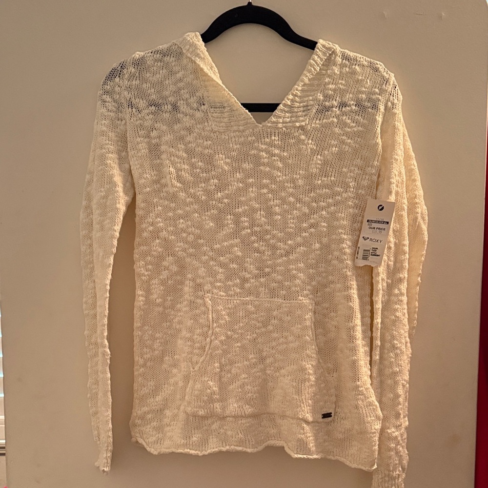 Roxy Cream Knit Sweater